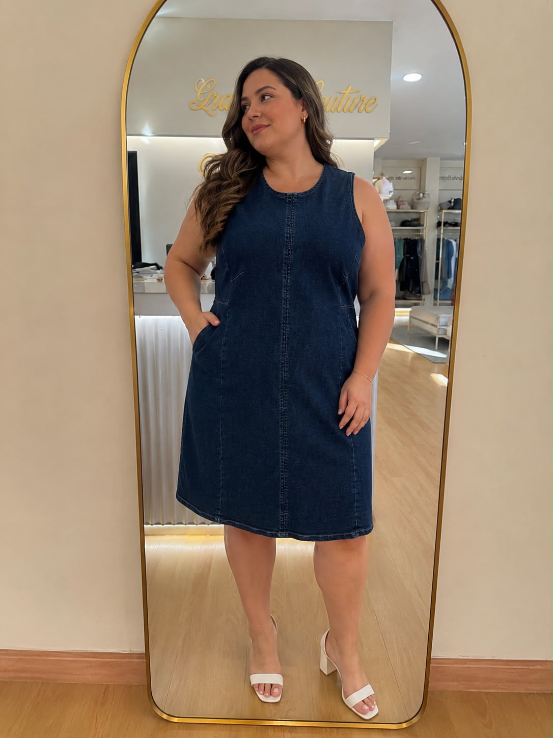 VESTIDO VAQUERO CALVIN KLEIN MUJER