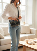 BOLSO BANDOLERA MUJER ARMANI EXCHANCE LOGO