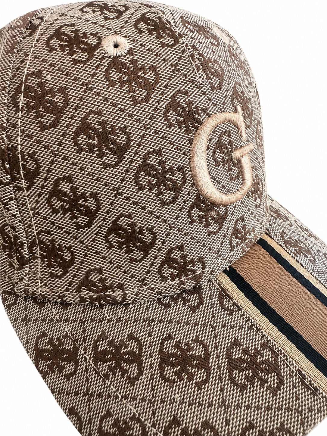 GORRA GUESS BEIGE/CAFE UNISEX
