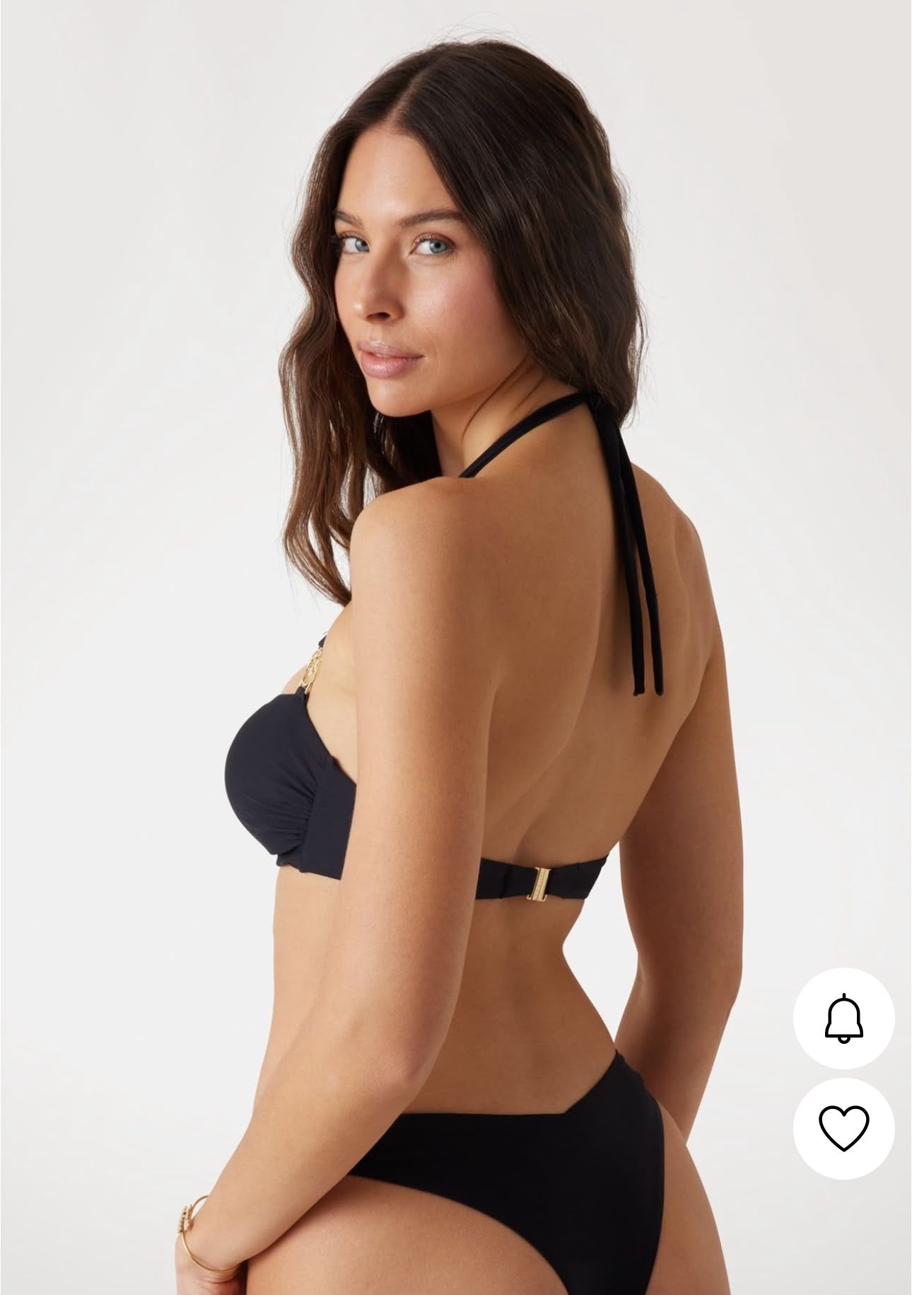 BIKINI GUESS NEGRO ARO