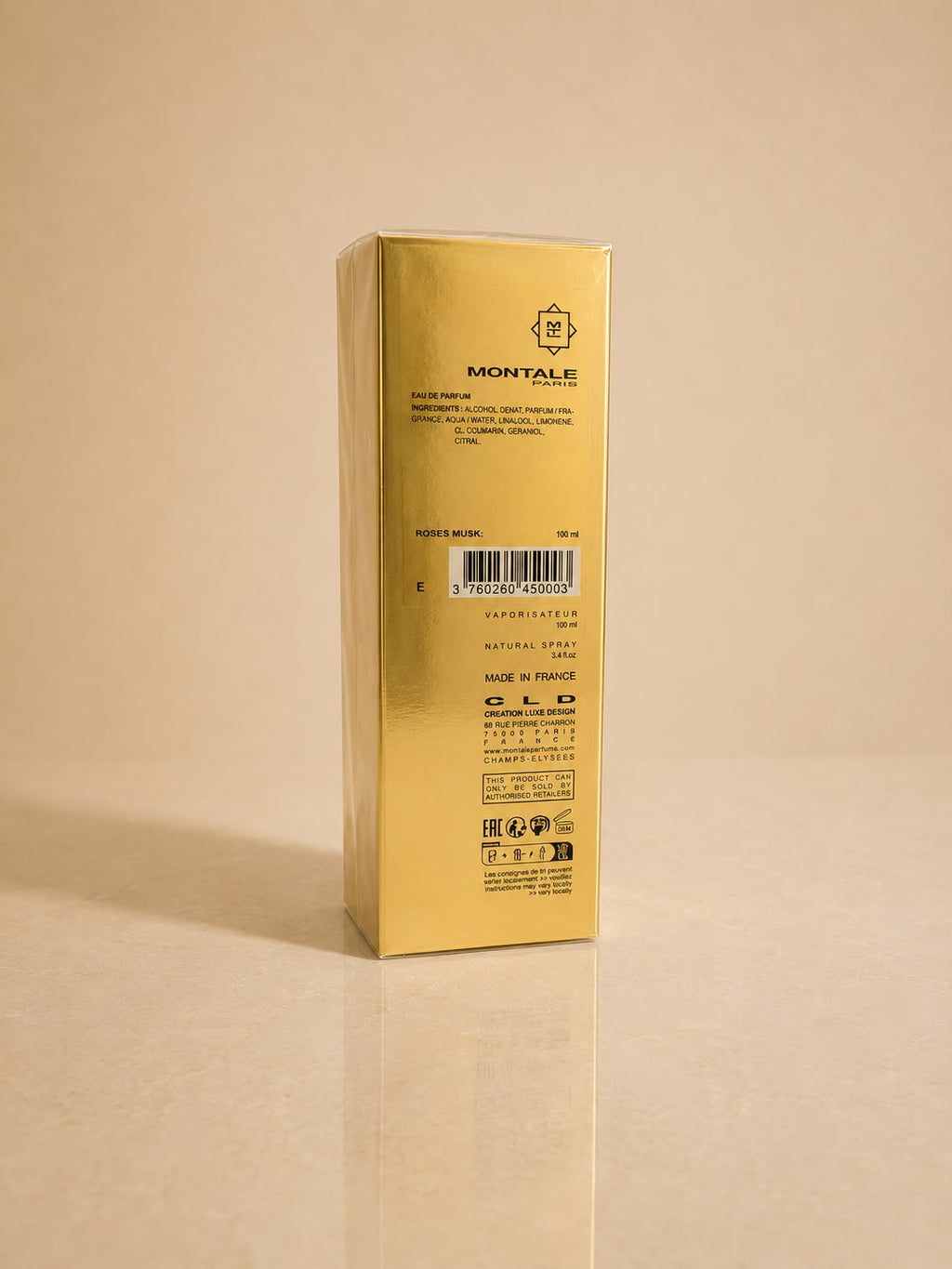 PERFUME MONTALE ROSES MUSK 100ML UNISEX