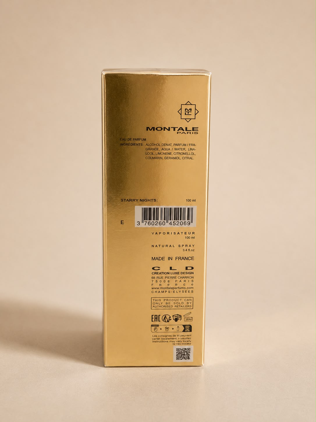 PERFUME MONTALE STARRY NIGHTS 100ML UNISEX