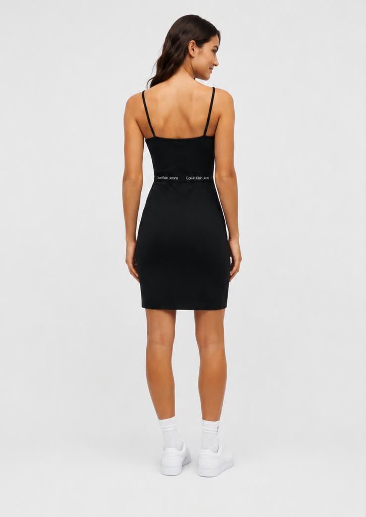 VESTIDO CALVIN KLEIN CON LOGO