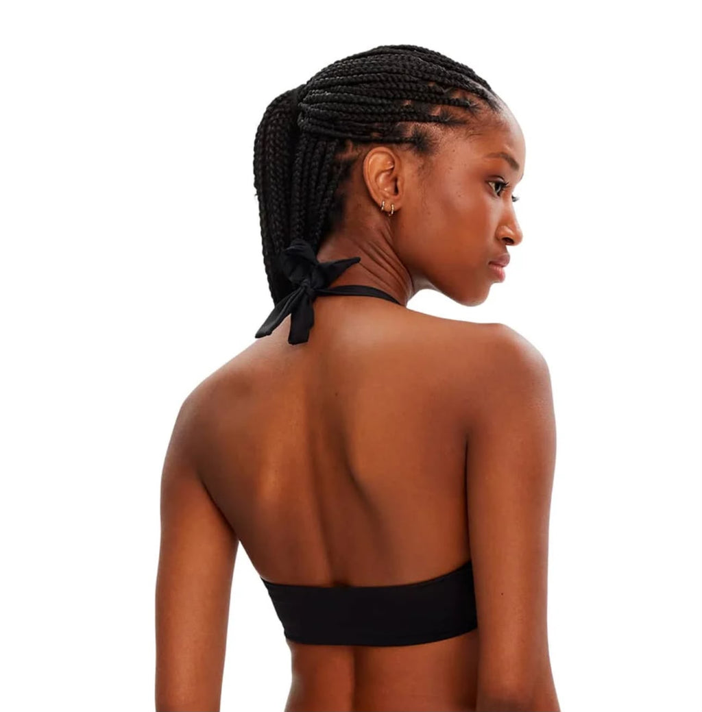 BIKINI MUJER NEGRO GUESS